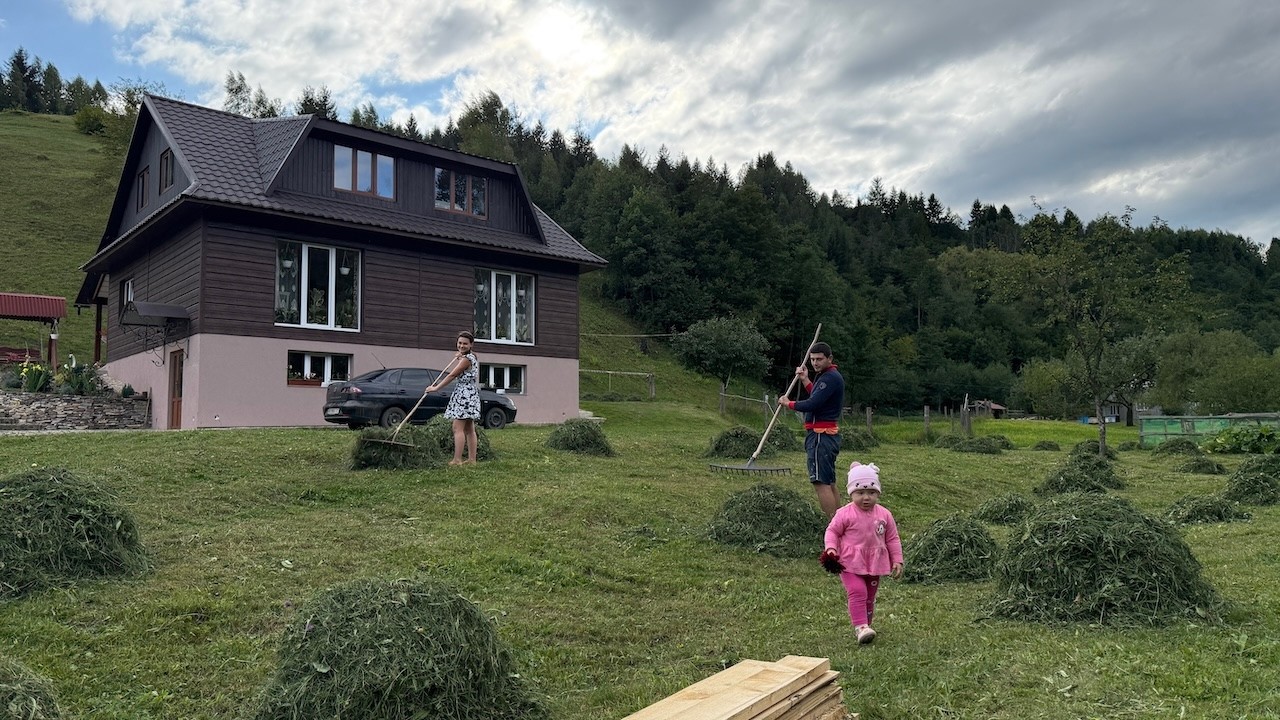 Young Family Life in the Carpathians: Angelina’s Stuffed Peppers & Illya’s Dream Fireplace