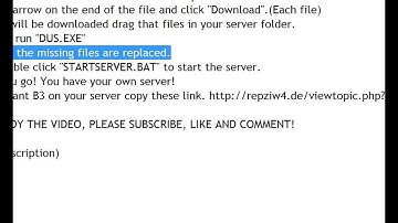 How to make Call of Duty: MW2 RepZ Server!