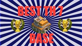 BEST Clash of Clans Townhall 7 Base/Defense/Layout - Trophy
