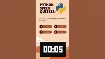 python quiz 5