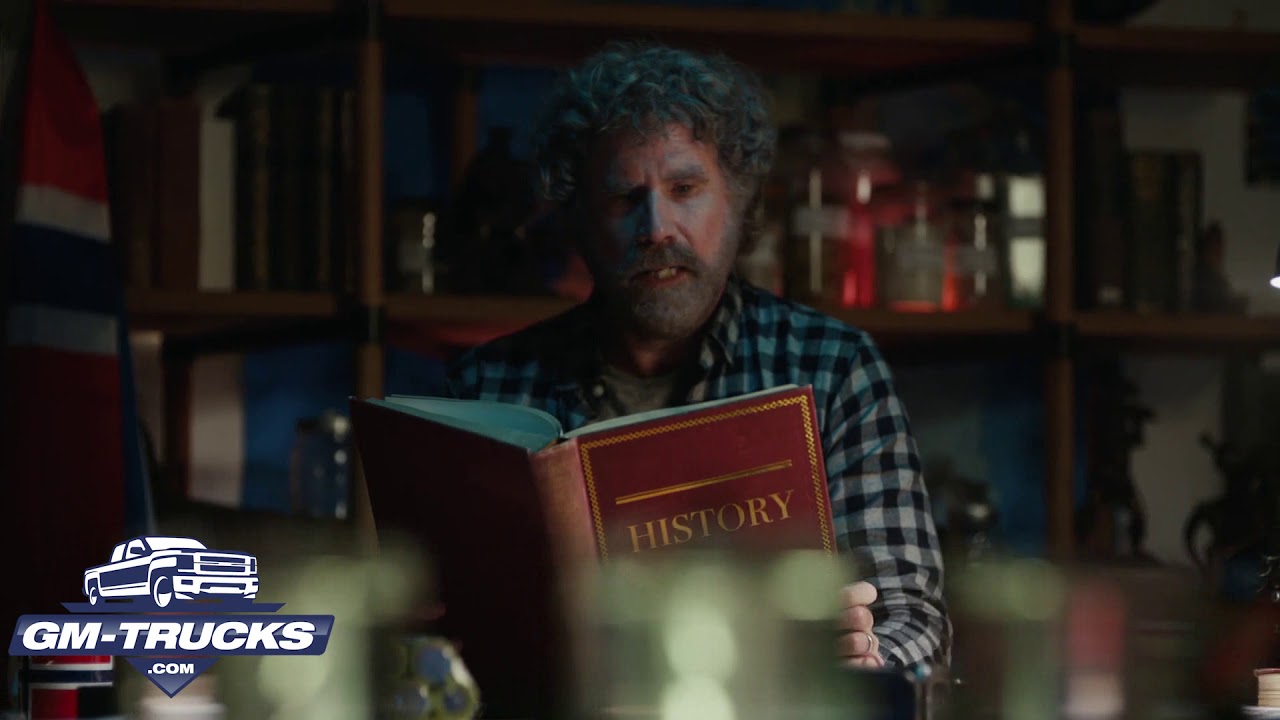 All Three Will Ferrell / General Motors Super Bowl Commercial Teaser