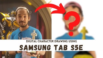 Digital Character Drawing | Samsung Galaxy Tab S5e on Artflow