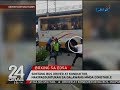 24 Oras: Sinitang bus driver at konduktor, nakipagsuntukan sa dalawang MMDA constable