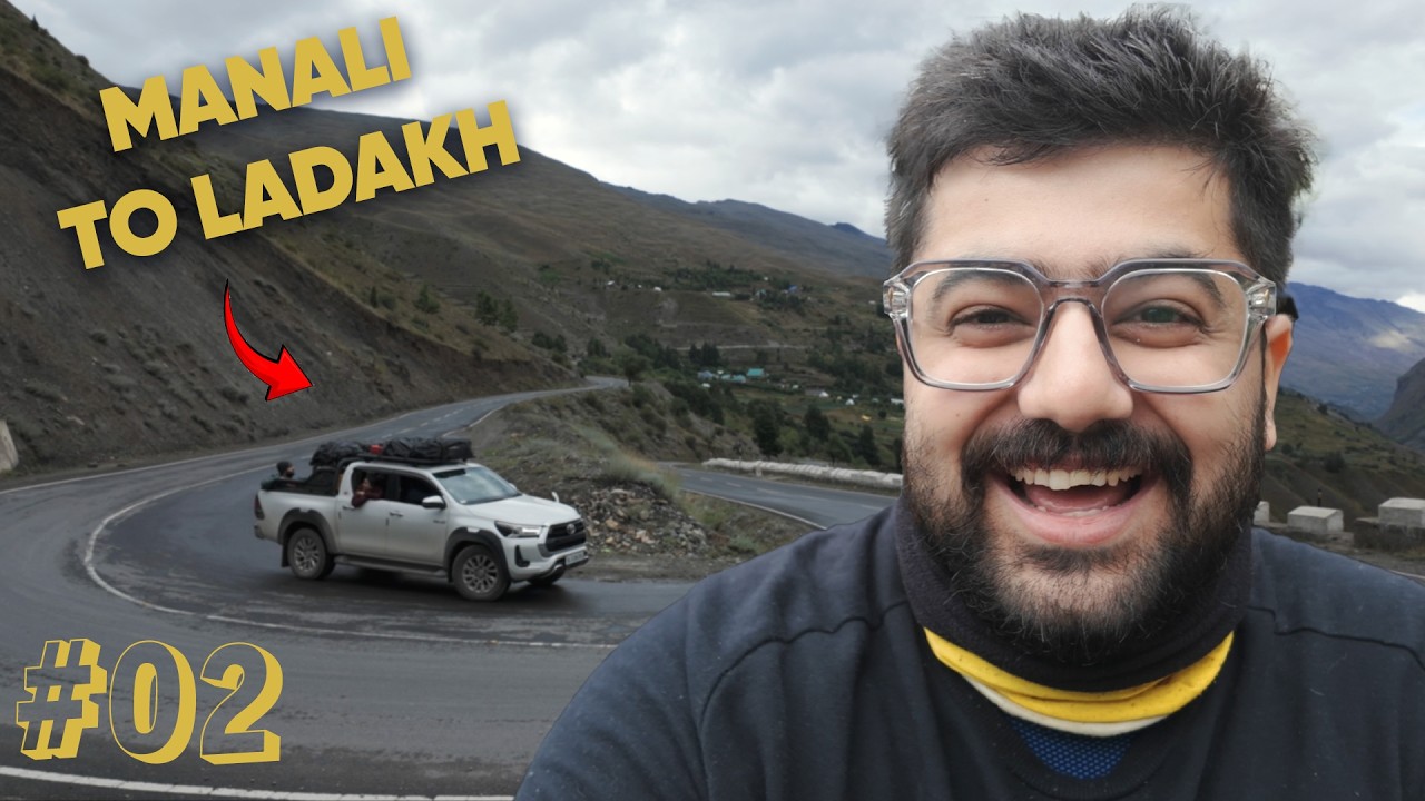#02 Up in the High Himalayas - Delhi to Ladakh in Hilux! 🚗