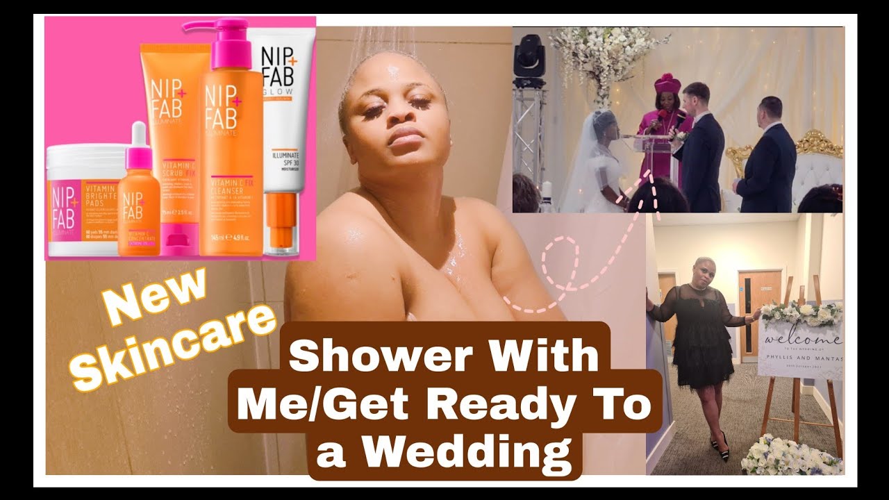 Готовимся вместе со мной | Уход за кожей и душ | Межрасовая свадьба | 2021 | Великобритания🇬🇧