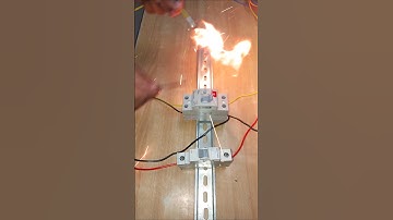 MCB vs RCCB Part 1 | short-circuit #electrical #mcb #rccb #dangerous #youtubeshorts #viral