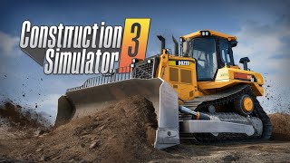Dozer works on field to level the land | construction simulator 3 | Gameplay