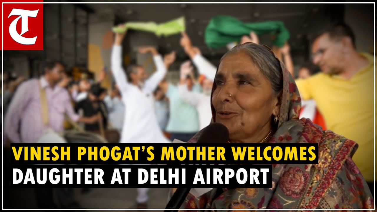 ‘Champion hai beti…’ Vinesh Phogat’s mother over daughter at