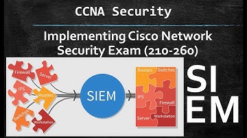 CCNA IINS 210-260 SIEM