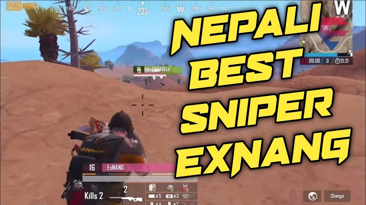 Ex Nang God Of Sniper Nepali Best Sniper