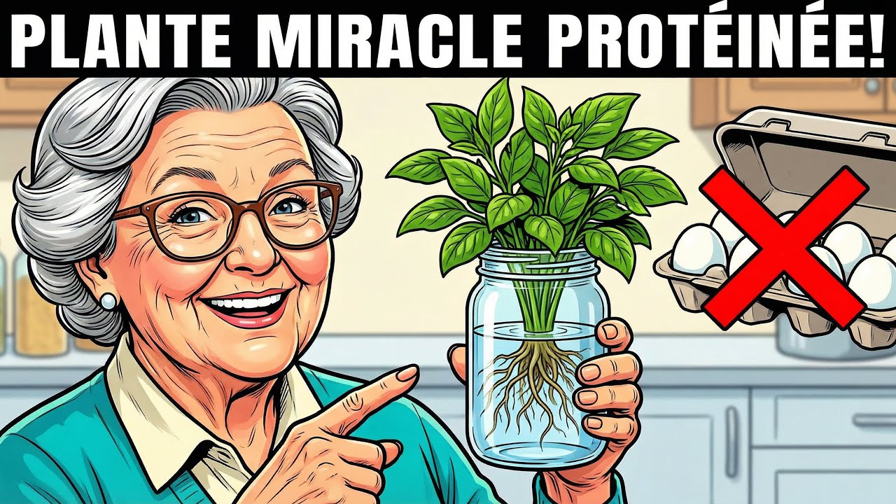 Cette Plante Contient PLUS DE PROTÉINES Que Les Œufs & Pousse Sans Sol