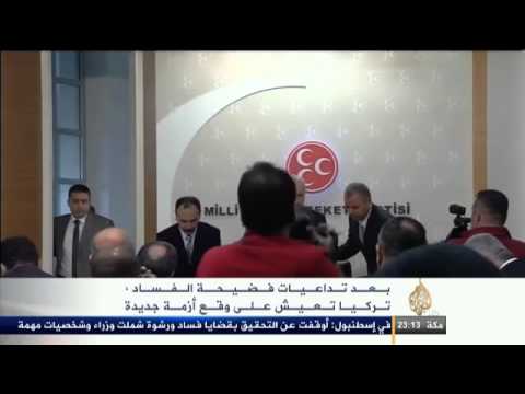 تداعيات أزمة الفساد في تركيا