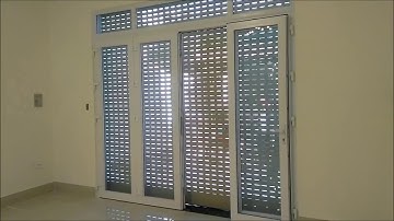VIDEO CỬA ĐI CHÍNH 4 CÁNH  -  SẢN XUẤT TỪ NHỰA UPVC HOẶC NHÔM XINGFA