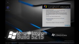 Microsoft Longhorn Build 5215