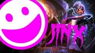 Noob Plays League of Legends: JINX ULTIMATE FAILS!!! LoL