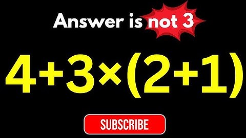 Iedereen begrijpt dit PEMDAS-probleem verkeerd. Kun jij het oplossen?