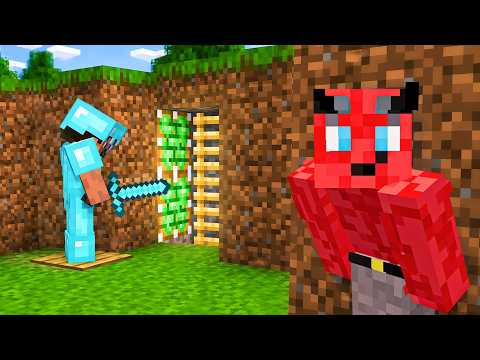 I Secretly Survived 100 Days in His Minecraft Base