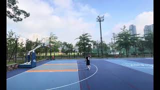 호수공원 농구장 영상