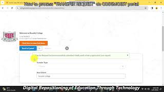 HOW TO PROCESS TRANSFER REQUEST ON ODSGMOEST PORTAL