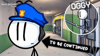 Best Falls | FUNNY STICKMAN PRISON ESCAPE With Oggy And JAck screenshot 3
