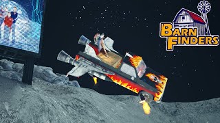 NAIK MOBIL TERBANG KE BULAN! Barn Finders Simulator GAMEPLAY #6