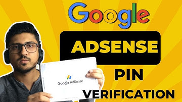 How To Verify Google Adsense Account | Google Adsense Pin Verification