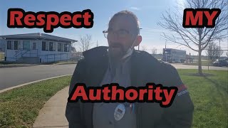 Securitas gets in my face and calls PD