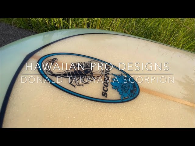 Donald Takayama Scorpion Surfboardドナルドタカヤマ スコーピオン 6