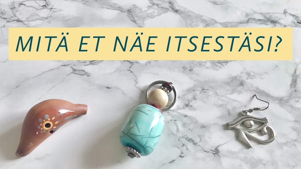 MITÄ ET NÄE ITSESTÄSI? 👤 🌟Valitse esine 🌟 Ajaton kanavointi 🌈✨
