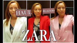 blazer zara 2018