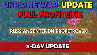 Ukraine Conflict (20250707): 8-Day Full Frontline Update - Ru. Enter Dnipropetrovsk Oblast