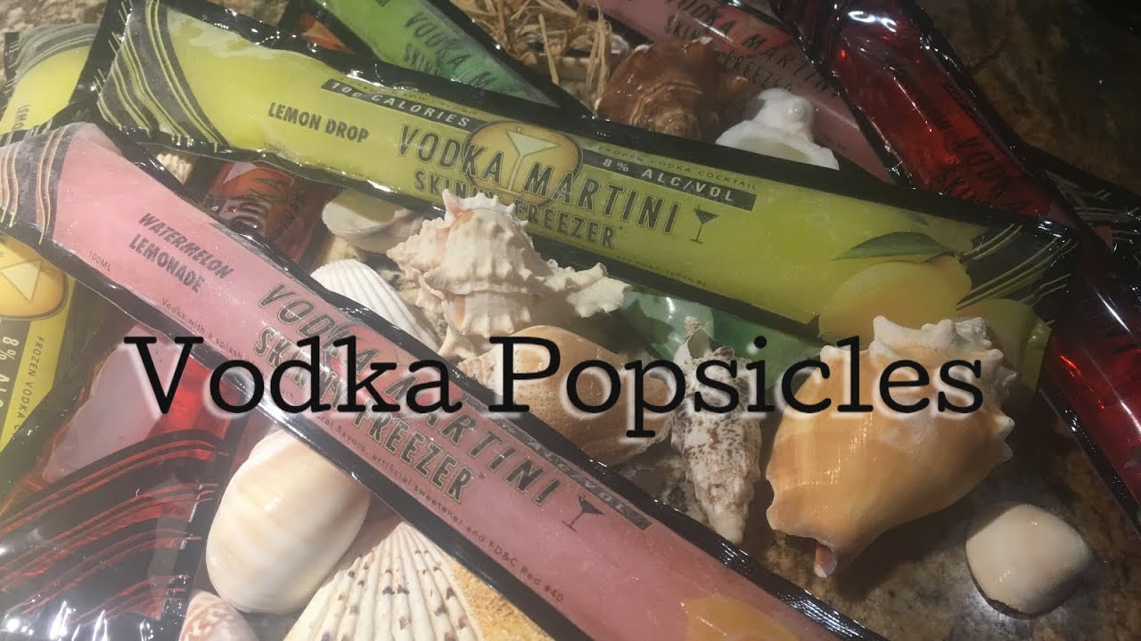 Skinny Freezer Vodka Martini Adult Beverage Popsicles KIMBLE RENEE