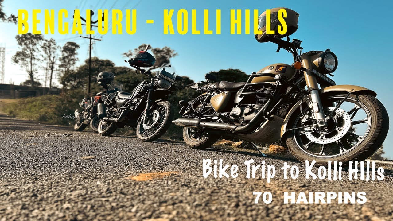 Велопутешествие из Бангалора в Колли-Хиллз | Tamil Motovlog | KTM Adventure 390 | Kvlogs | 4K | K...