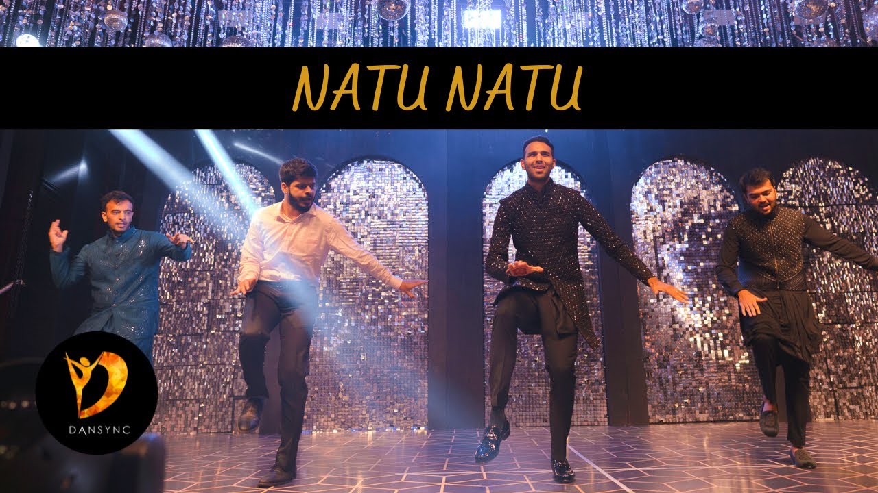 NATU NATU DANCE PERFORMANCE | WEDDING CHOREOGRAPHY | RRR | GROOMSMEN ...