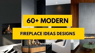 60+ Best Modern Fireplace Designs ideas 2018