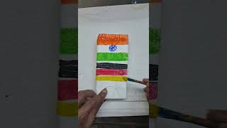 #independence day flag 🇮🇳 🇩🇪 🇳🇱 happy Republic flag#indianflag#creative#trending#painting#art
