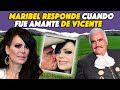 Maribel Guardia RESPONDE cuando FUE AMANTE De Vicente Fernandez.
