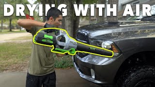 Why You MUST Have A Cordless Air Blower To Dry Cars | Ego Power+ Blower Review