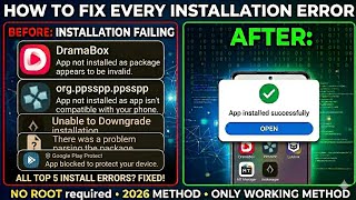 How to Fix EVERY App Not Installed Error on Android (2026) | No Root screenshot 3