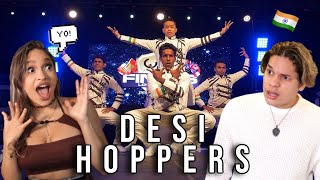 Indian Music & Dance Groups BANGS! Latinos react to Desi Hoppers for the first time!