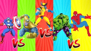 AVENGERS BATTLE DANCE! TEAM HULK AGENTS SMASH VS MARVEL'S SPIDER-MAN 2, CAPTAIN AMERICA, IRONMAN #12