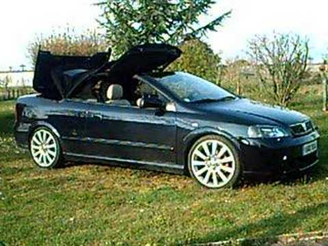 Capotage auto Opel astra G bertone