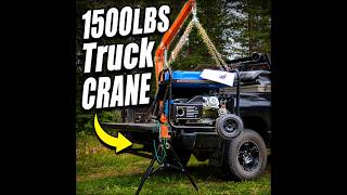 VEVOR 1500LBS TRUCK CRANE REVIEW