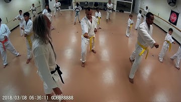 How to do Inside block jab reverse punch