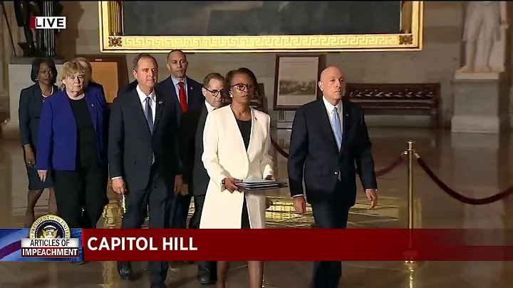 House sends Trump impeachment to Senate, trial to follow