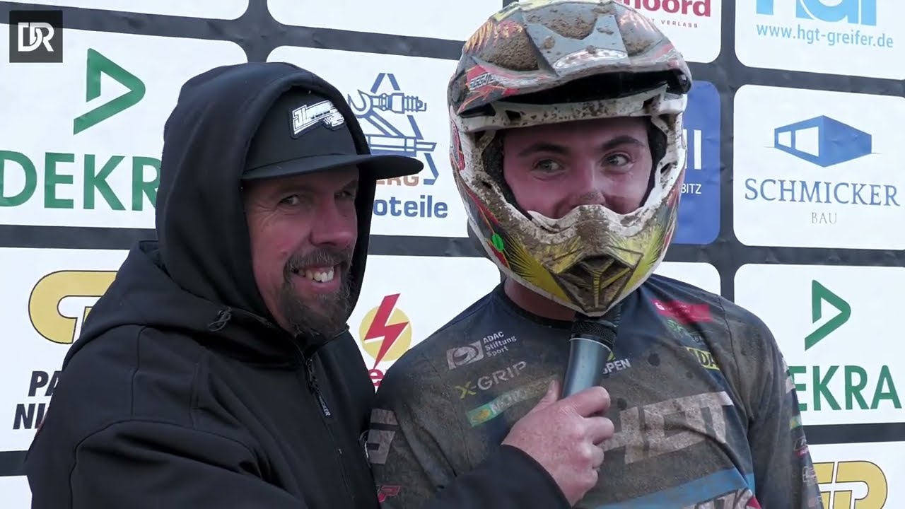 Max Spies schafft er den Hattrick/MX-1 aus Dolle 2024