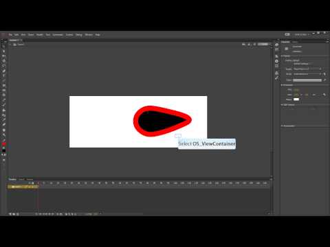Adobe Flash Oval Tool
