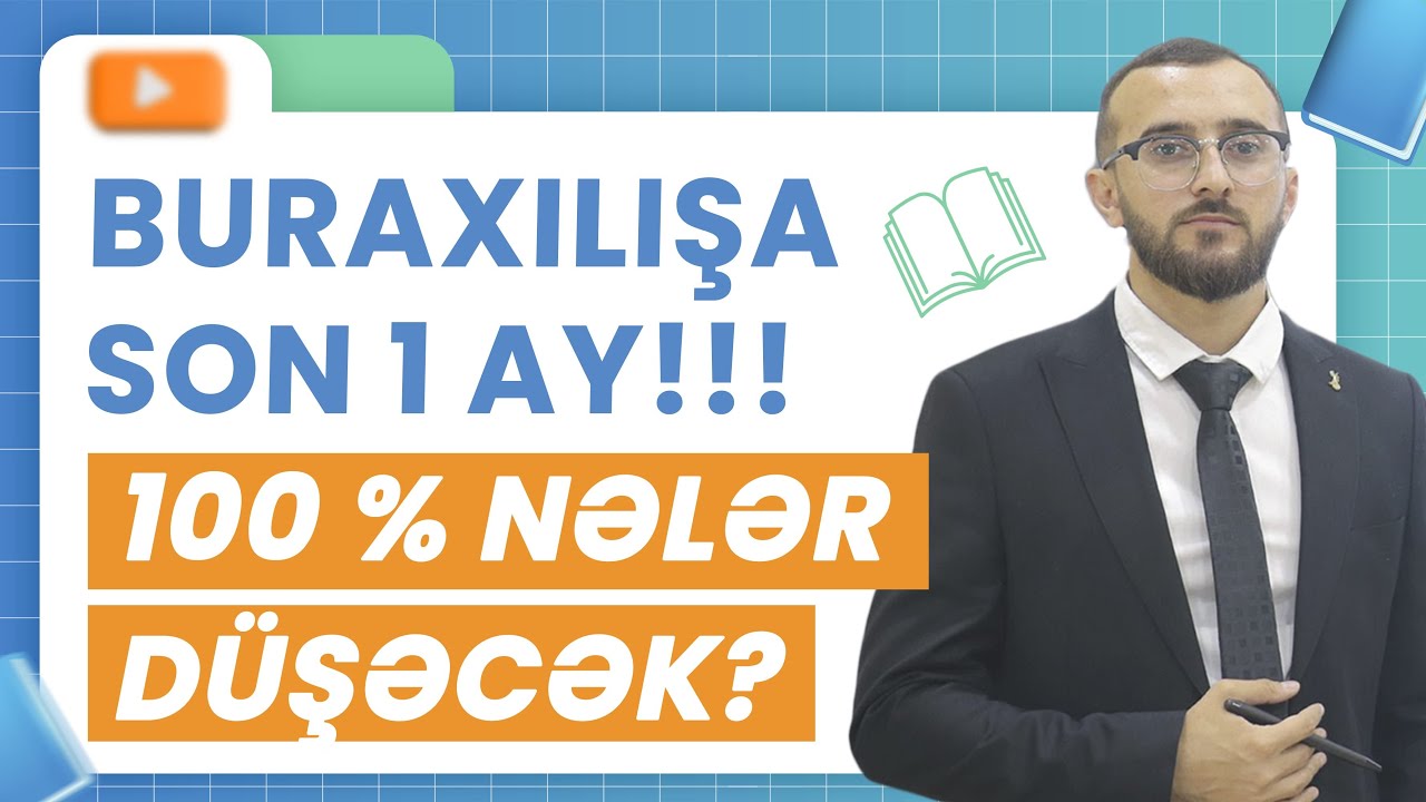 ✅❗️👉🏻 BURAXILIŞA SON 1 AY!!!/100% NƏLƏR DÜŞƏCƏK???
