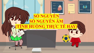 Toán 6| Số nguyên| Số nguyên âm| Tập hợp các số nguyên| Tình huống thực tế về số nguyên âm.