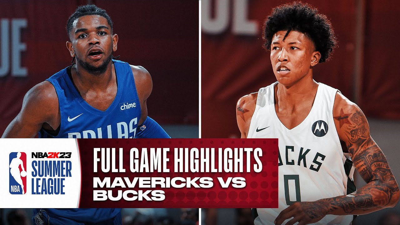 MAVERICKS vs BUCKS | NBA SUMMER LEAGUE | FULL GAME HIGHLIGHTS